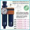 Пневмо група, за сгъстен въздух, 1/4" - 1/2", 10Bar, 2500l/min, FRL, OMG, G724-34FRLM