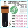 Омаслител регулируем, пневматичен, 1/4"-1/2", 2000l/min, 18Bar, OMG, G722-32LM