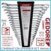 Ключове звездогаечни, от 6-32mm, к-т от 21 части, CrV, DIN3113, ISO3318, UD profile, Gedore, R9105021.
