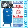 Компресор, Бутален, Вертикален, 270L, 630l/min, 10Bar, AirCast
