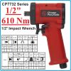 Гайковерт пневматичен ударен, 1/2", 610 Nm, Mini, Chicago Pneumatic, CP7732