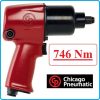 Гайковерт, Пневматичен, Ударен, 1/2", 750 Nm, Chicago Pneumatic, CP7733