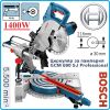 Циркуляр, пендула, 216mm, 1400W, GCM 800 SJ, Professional, Bosch